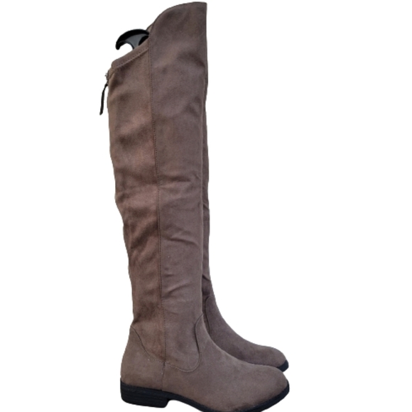 Style & Co Hayley Over The Knee Zip Boots Sz 6.5 - Picture 1 of 15